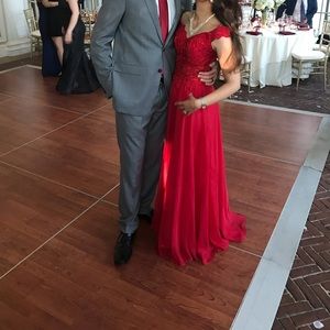 Formal long Red Dress